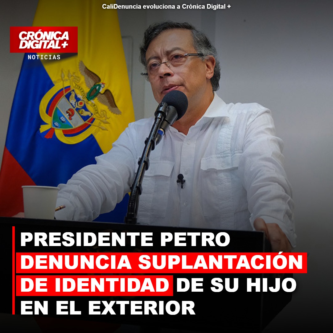 Petro denuncia suplantación de identidad en votación exterior de su hijo