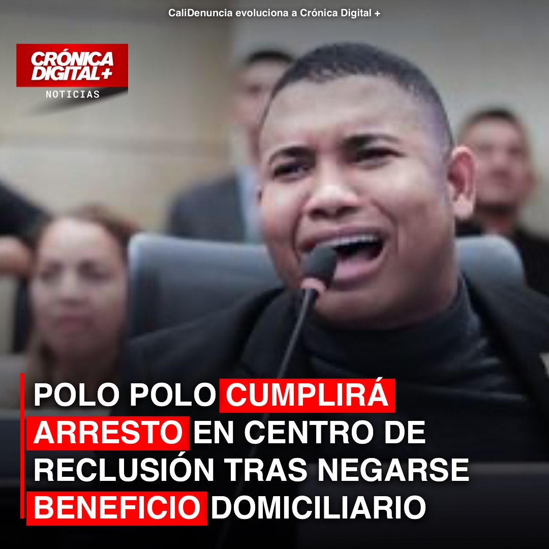 Polo Polo cumplirá arresto en centro de reclusión por desacato
