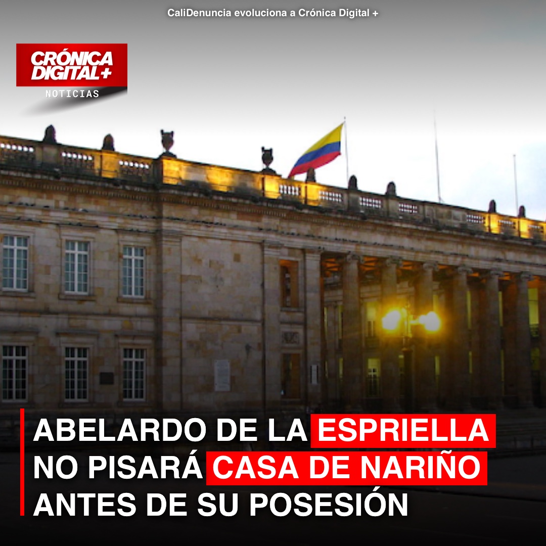 Presidente electo De la Espriella no visitará Casa de Nariño antes de posesión