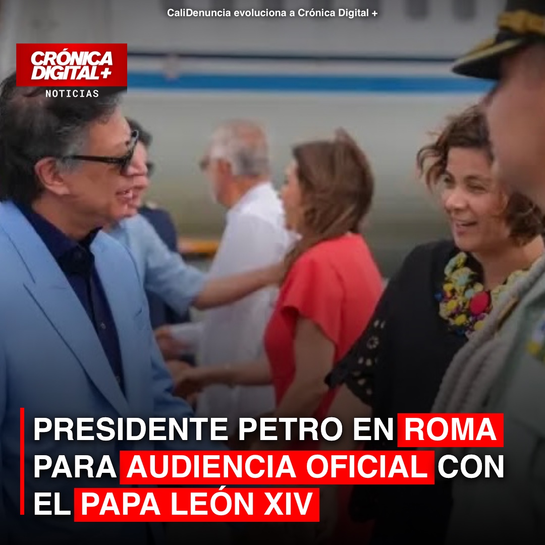 PRESIDENTE PETRO ESTUVO EN AUDIENCIA OFICIAL CON EL PAPA LEÓN XIV EN ROMA