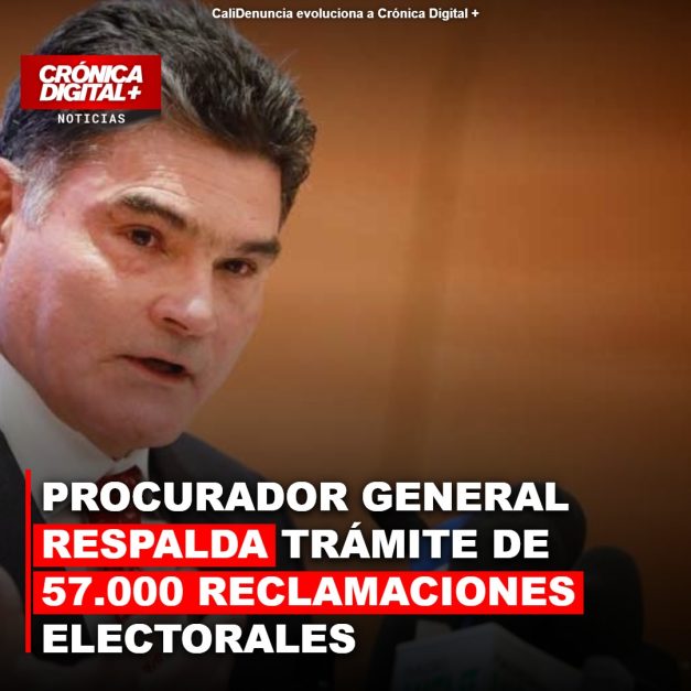Procurador General valida el trámite de 57.000 reclamaciones electorales