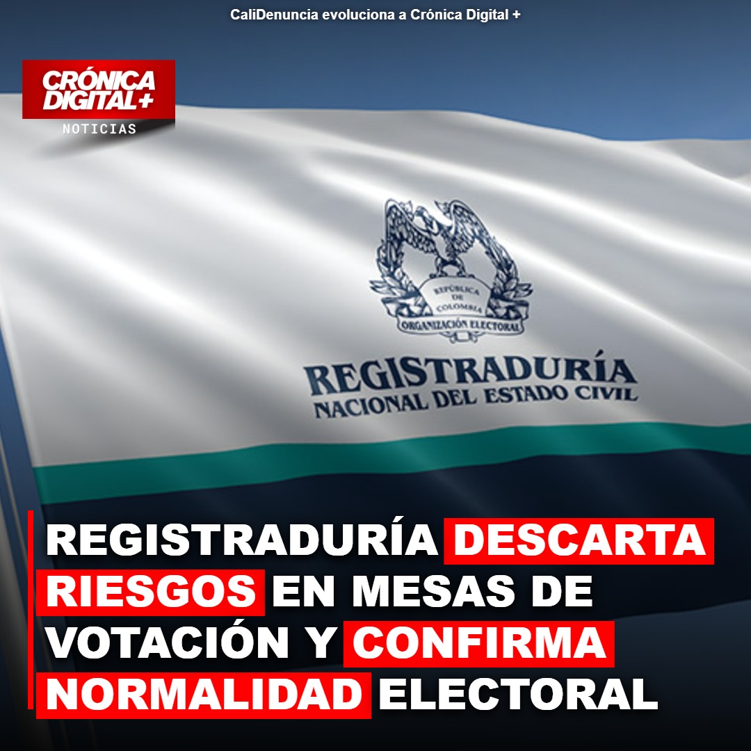 Registraduría Garantiza Elecciones Sin Riesgos: Mesas Listas y Proceso Transparente