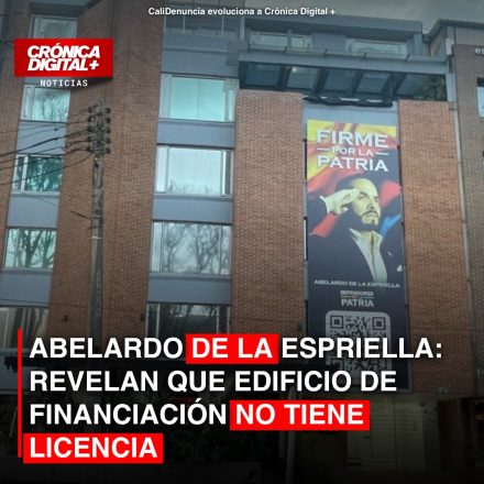 Revelan edificio de De la Espriella sin licencia para financiar campaña