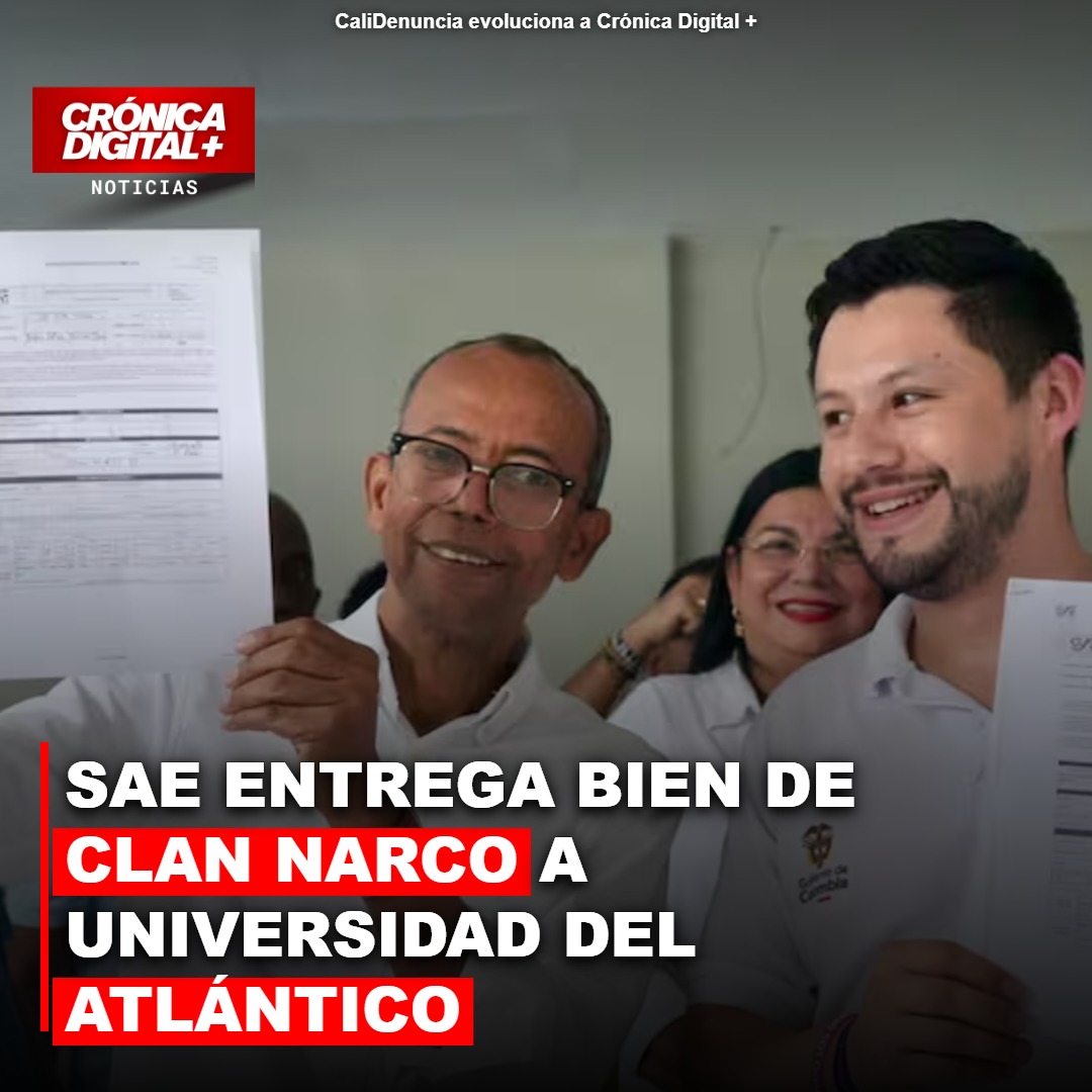 SAE ENTREGA BIEN DE CLAN NARCO A UNIVERSIDAD DEL ATLÁNTICO PARA FOMENTAR EL ARTE