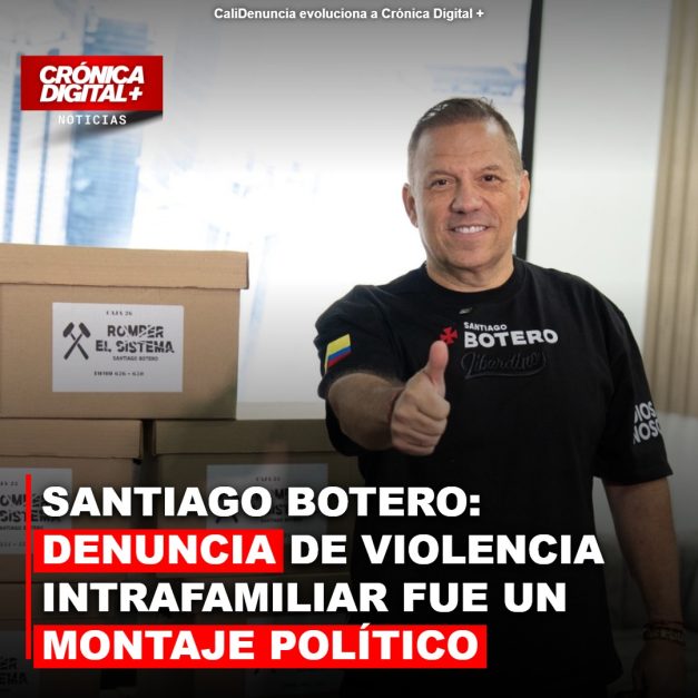 Santiago Botero: Denuncia de violencia intrafamiliar fue montaje político