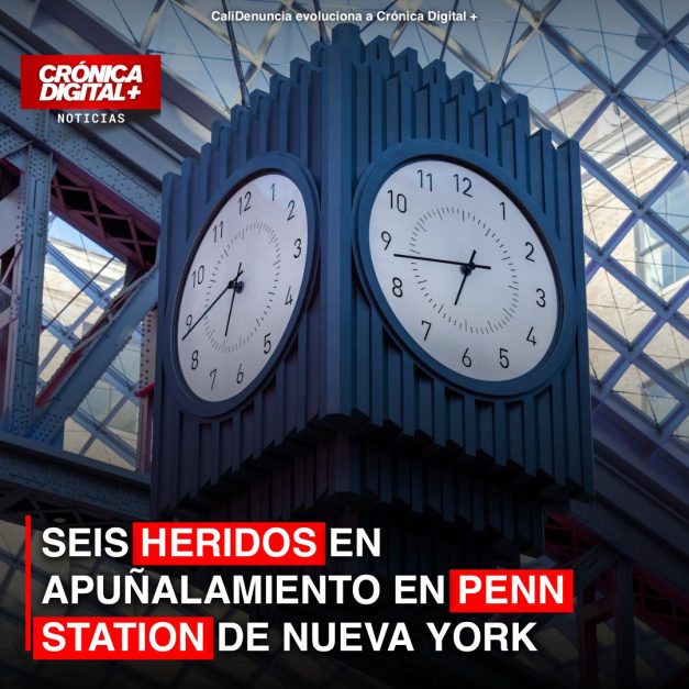 Seis heridos por ataque con arma blanca en Penn Station de Nueva York