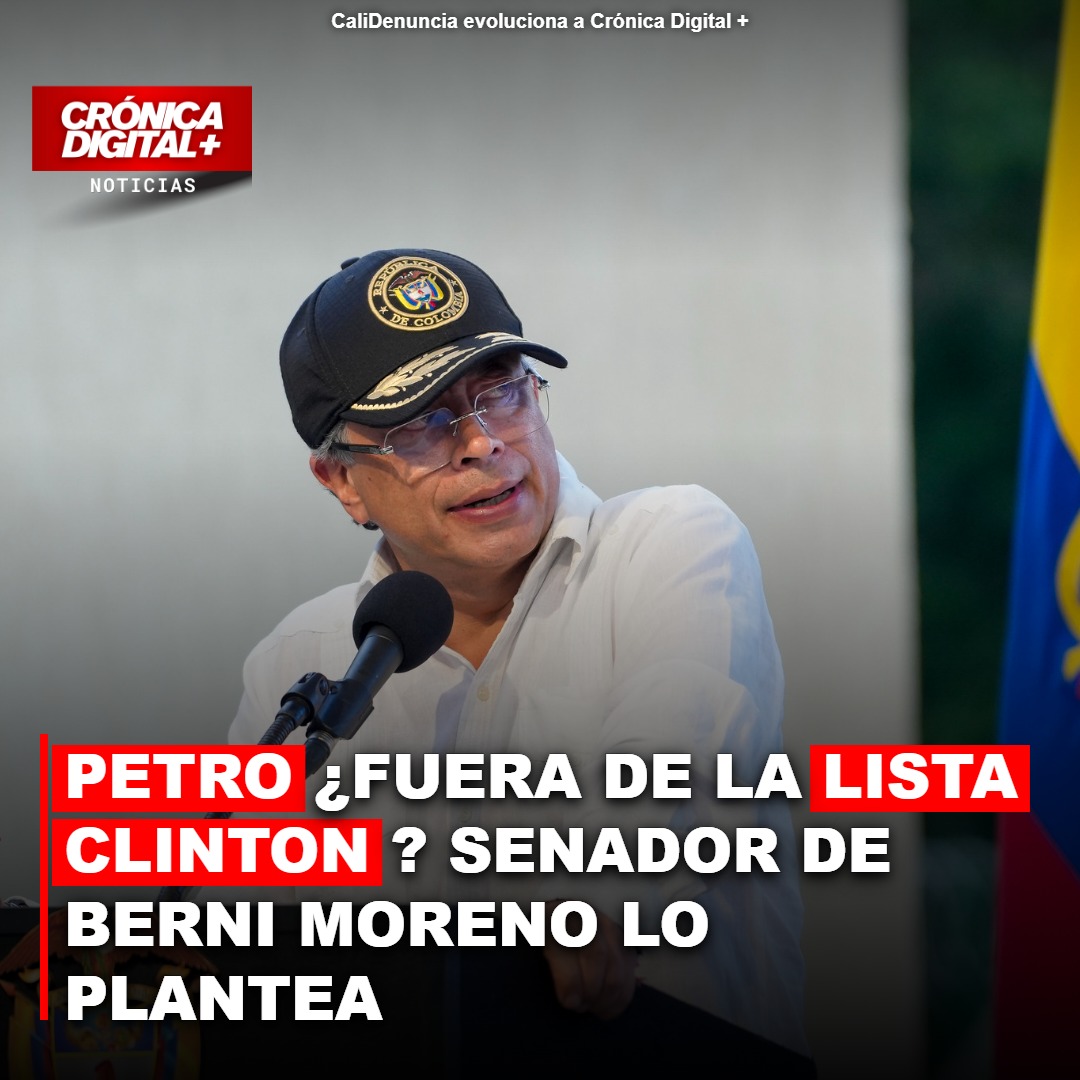 Senador Moreno evalúa exclusión de Petro de Lista OFAC, ¿impacto para Colombia?