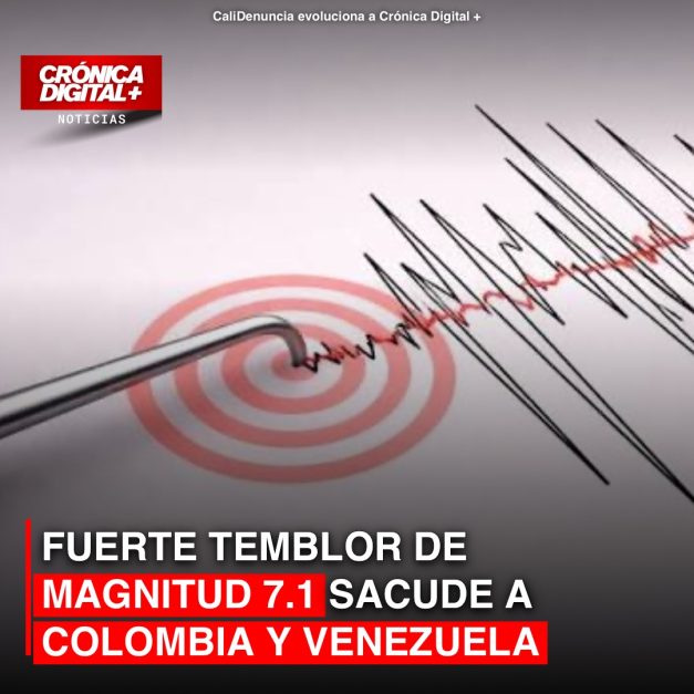 Terremoto 7.1 sacude Venezuela; ondas se sienten en seis departamentos colombianos