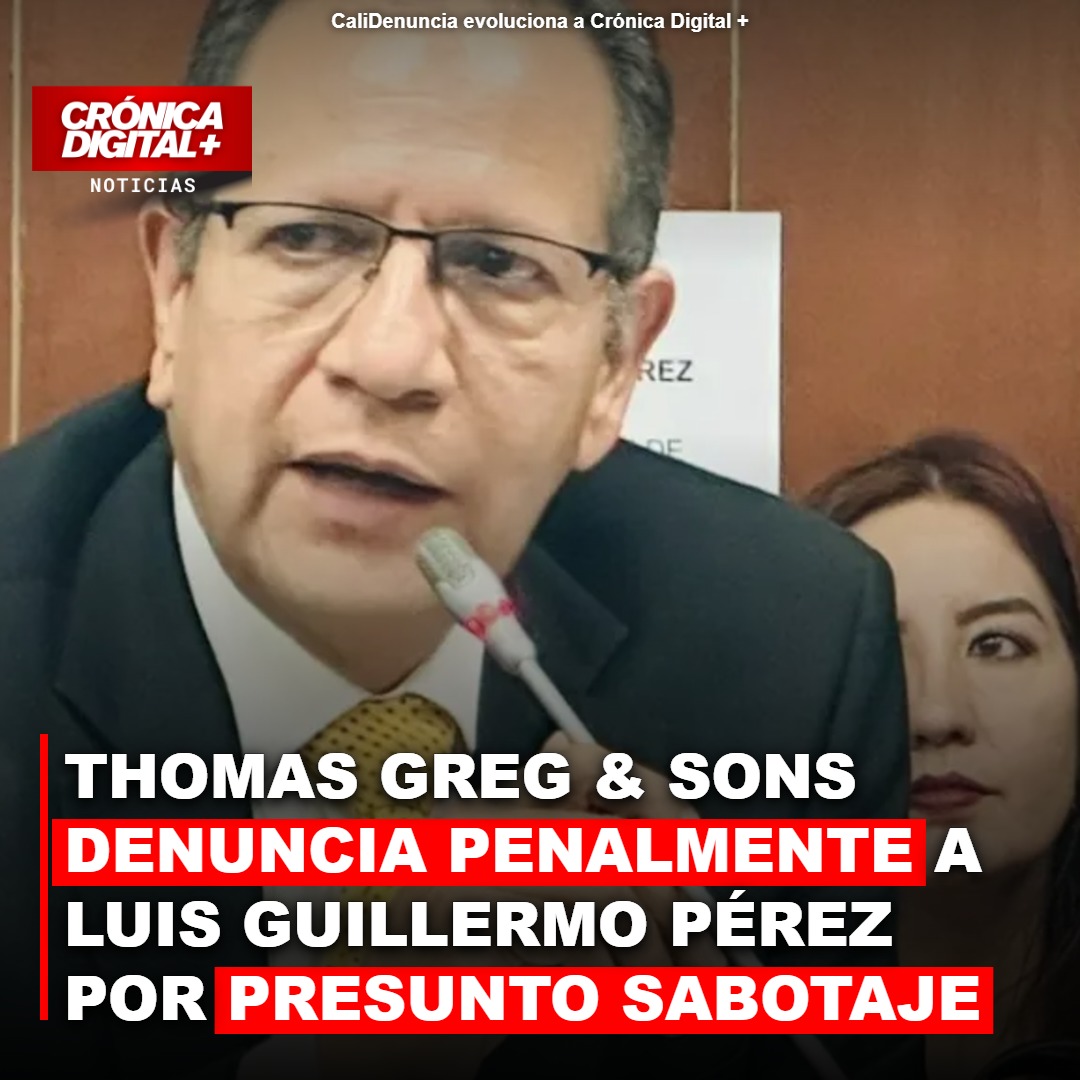 Thomas Greg & Sons denuncia sabotaje electoral durante escrutinio presidencial