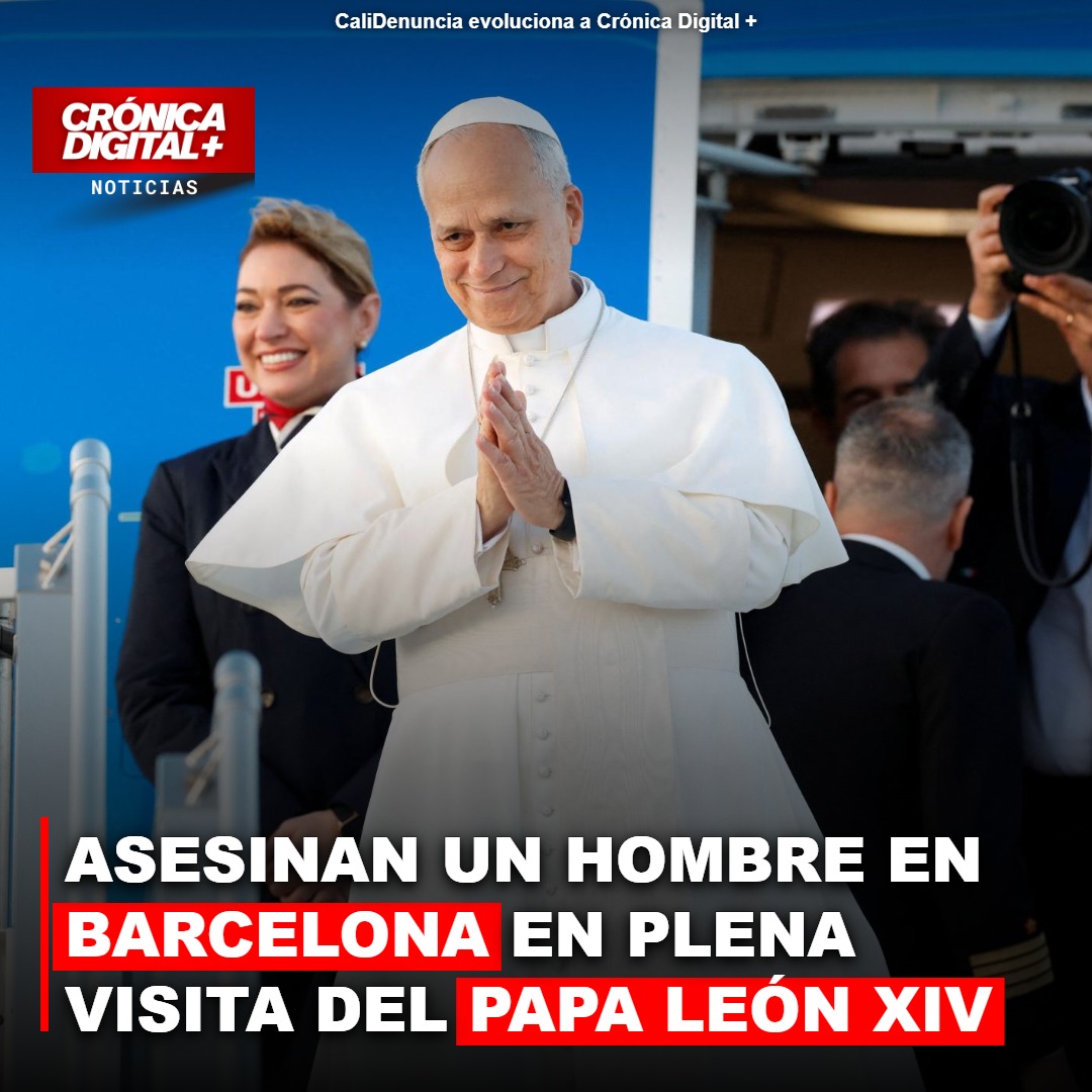 Tiroteo Mortal en Barcelona Desata Alerta Durante Visita del Papa León XIV
