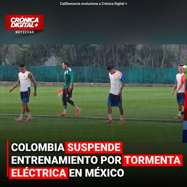 Tormenta eléctrica en México interrumpe preparación de Colombia para Copa 2026
