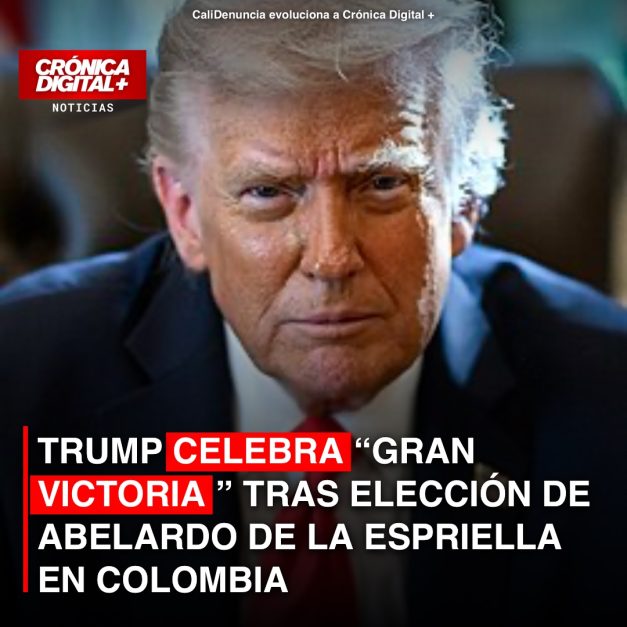 Trump Afirma Victoria Propia en Elección de La Espriella en Colombia