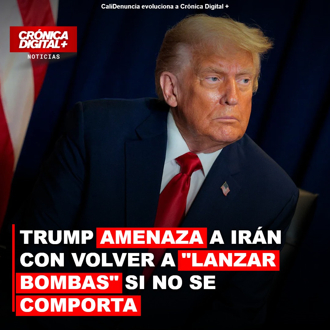 Trump amenaza a Irán con represalias militares si incumple pacto nuclear