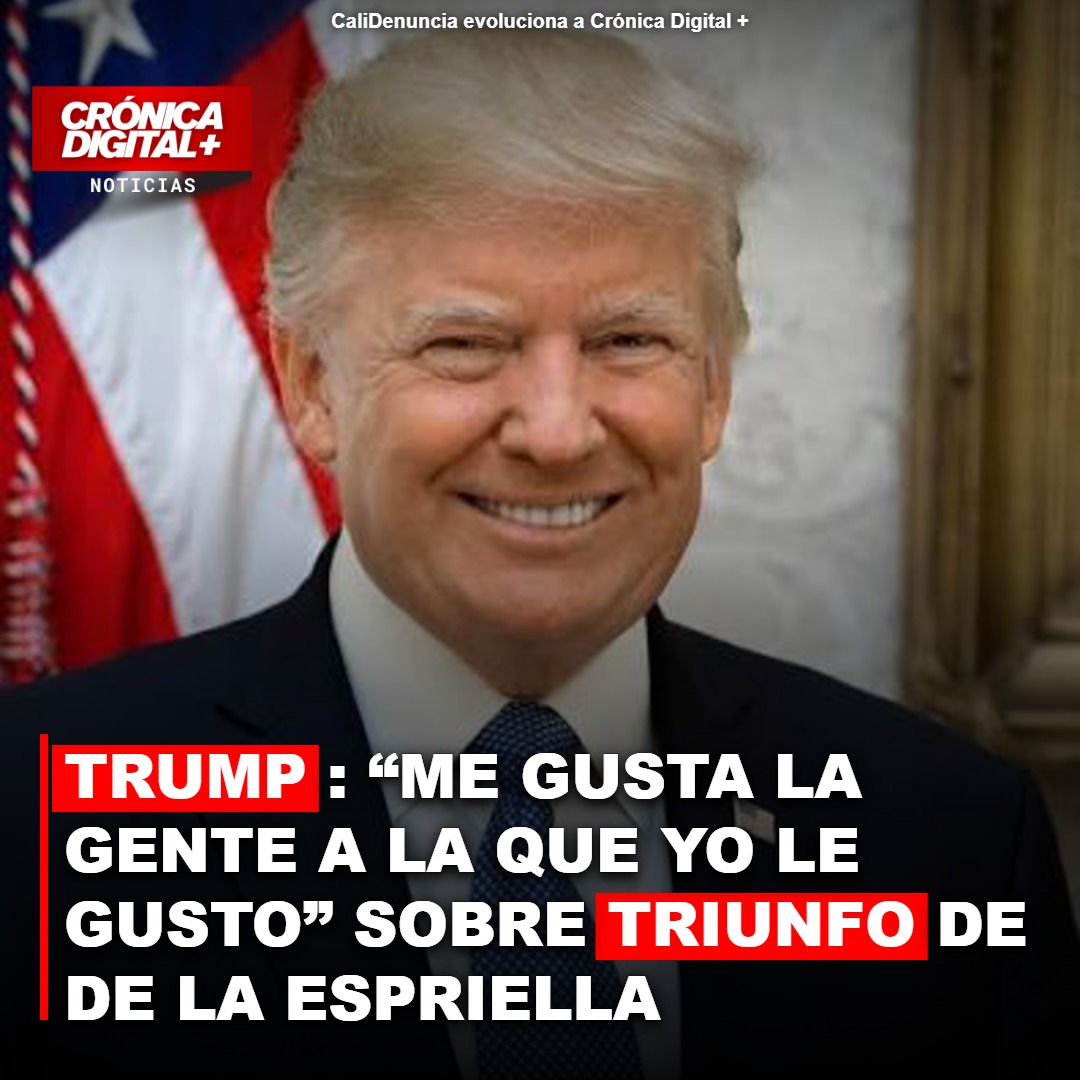 Trump reclama victoria de De la Espriella en Colombia, tensionando el posconteo