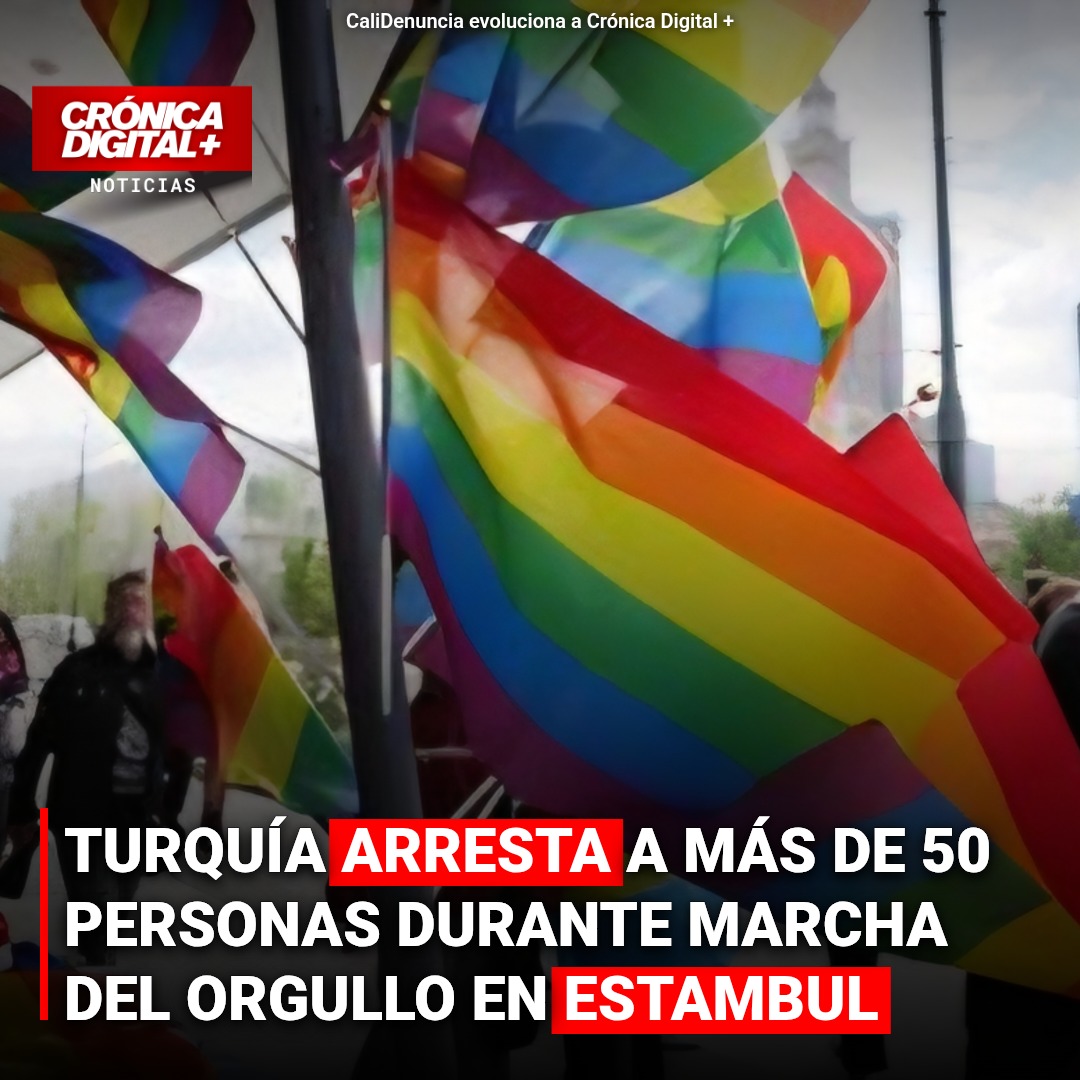 Turquía: Cincuenta detenidos en Estambul durante marcha del Orgullo