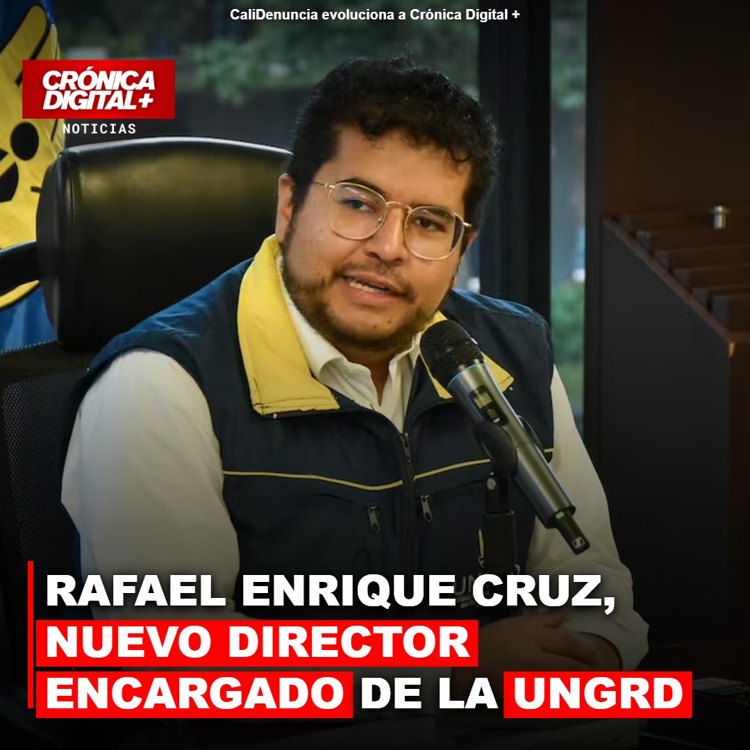 UNGRD designa a Rafael Enrique Cruz como director encargado