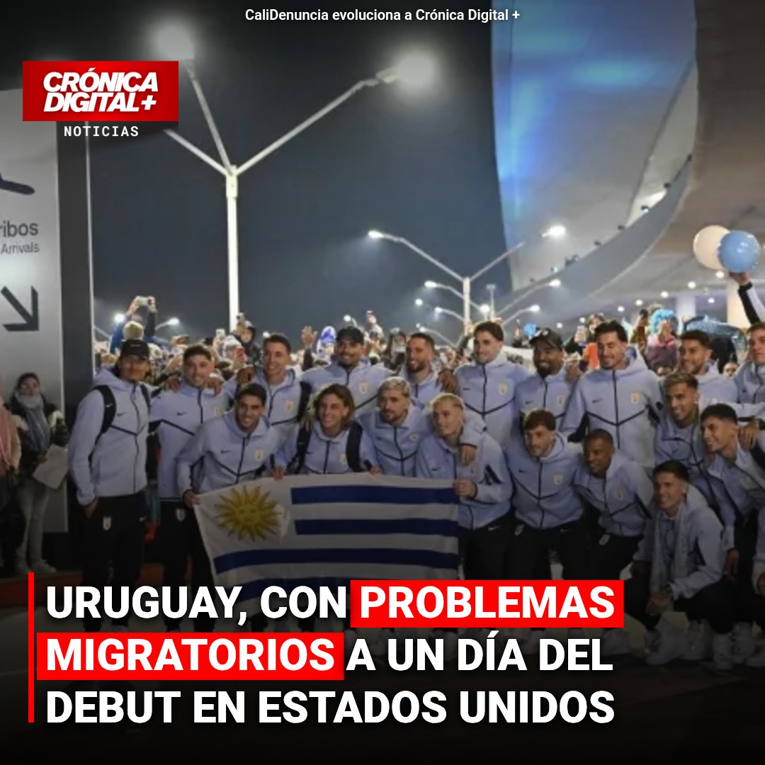 Uruguay enfrenta escollos migratorios previo a su debut en Estados Unidos
