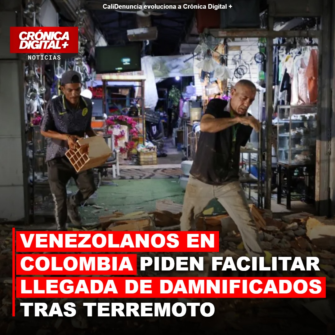 Venezolanos en Colombia Piden Traslado Masivo tras Terremoto en Venezuela