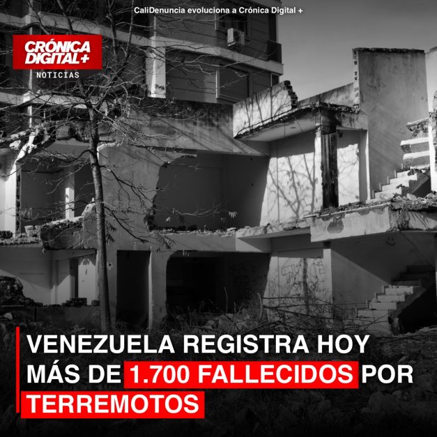 Venezuela: Temblor de 7,5 y 7,2 causan mil 719 muertos y 5 mil heridos