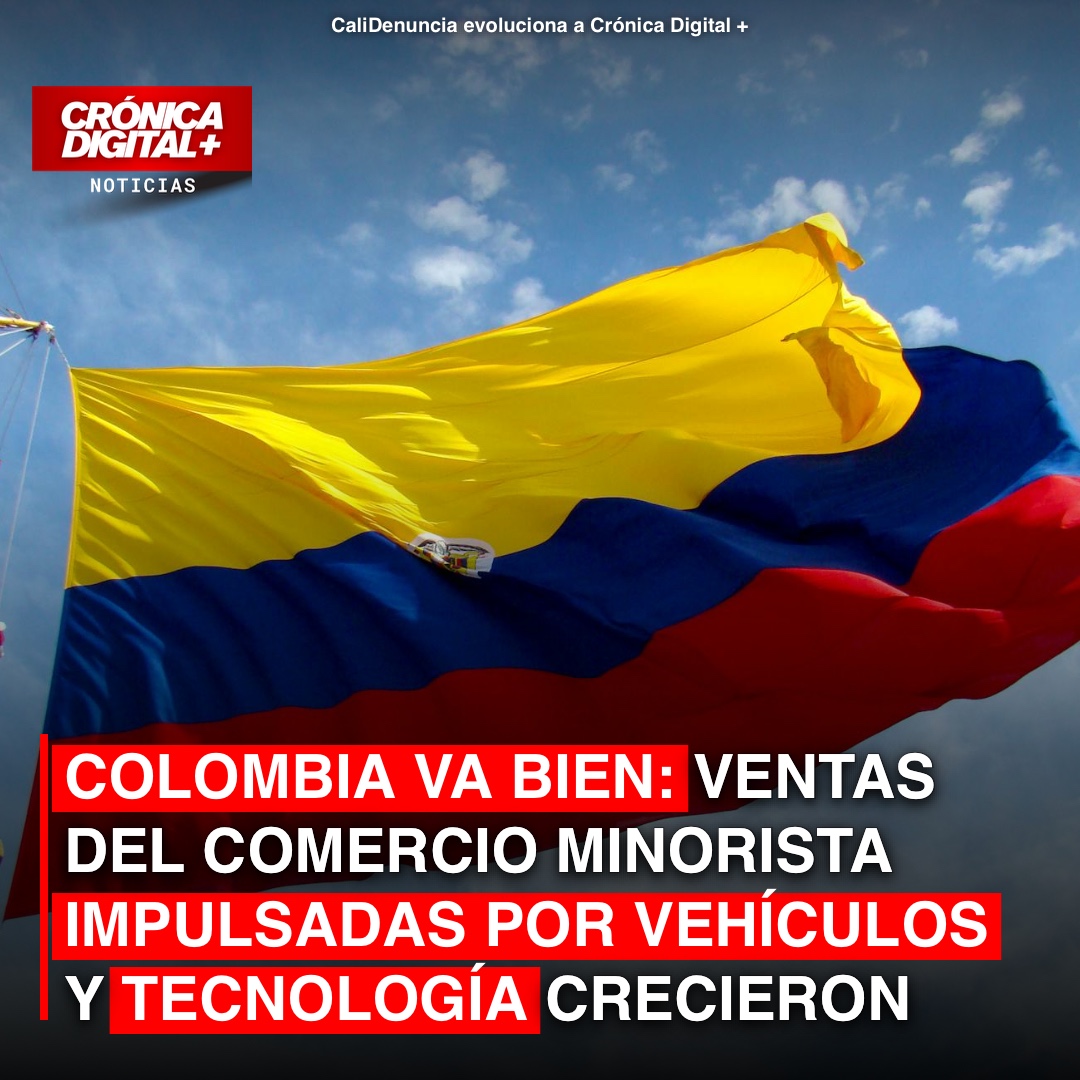 Ventas Minoristas Colombianas Crecen 14,9% Impulsadas Por Vehículos y Tecnología