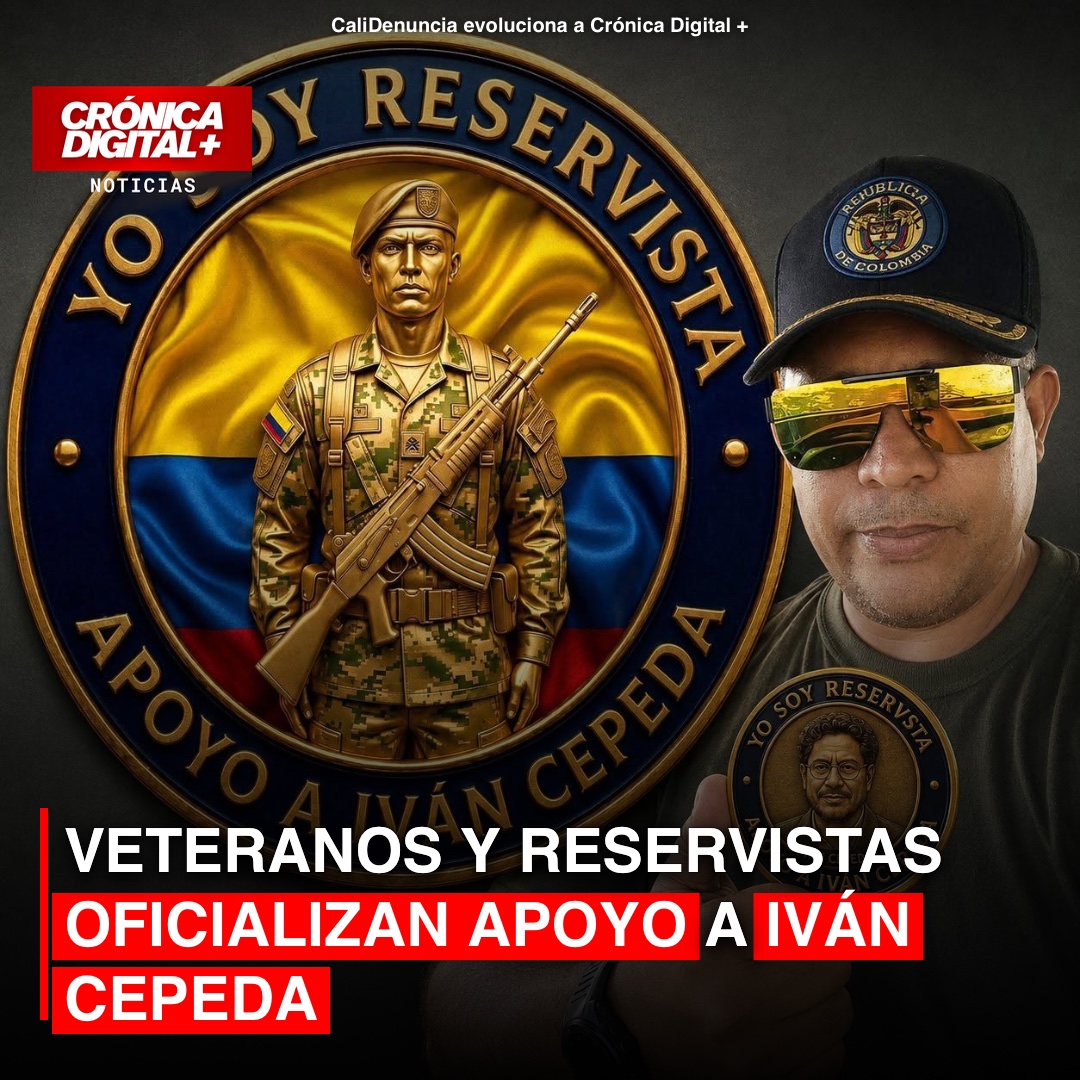 VETERANOS Y RESERVISTAS OFICIALIZAN APOYO A IVÁN CEPEDA