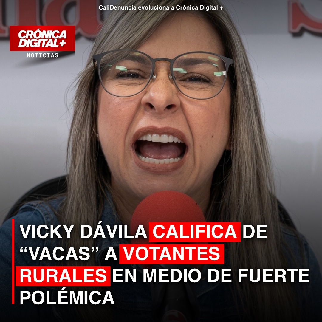 VICKY DÁVILA CALIFICA DE “VACAS” A VOTANTES RURALES EN MEDIO DE FUERTE POLÉMICA