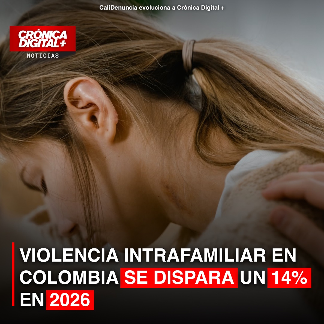 Violencia intrafamiliar Colombia: aumento del 14% en 2026 enciende alarmas