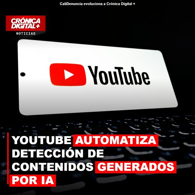 YOUTUBE AUTOMATIZA DETECCIÓN DE CONTENIDOS GENERADOS POR IA