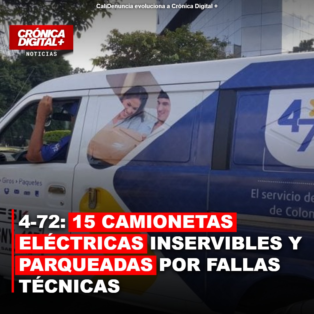 4-72: Flota eléctrica inoperable genera pérdidas y alerta fiscal