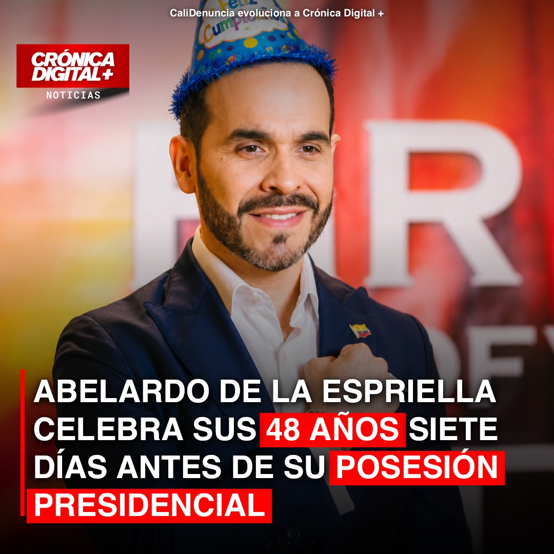 Abelardo De La Espriella celebra 48 años a días de asumir Presidencia