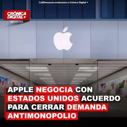 APPLE NEGOCIA CON EE. UU. ACUERDO PARA CERRAR DEMANDA ANTIMONOPOLIO