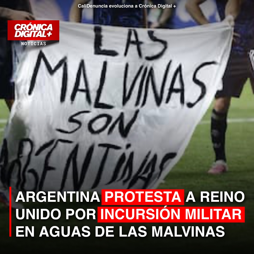 Argentina protesta incursión militar británica en Malvinas