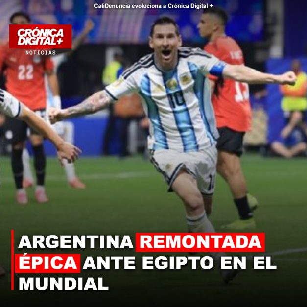 Argentina Remonta Épicamente a Egipto y Avanza a Cuartos de Final del Mundial