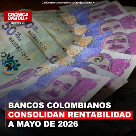Bancos colombianos robustecen utilidades; solo 3 entidades en rojo a mayo de 2026
