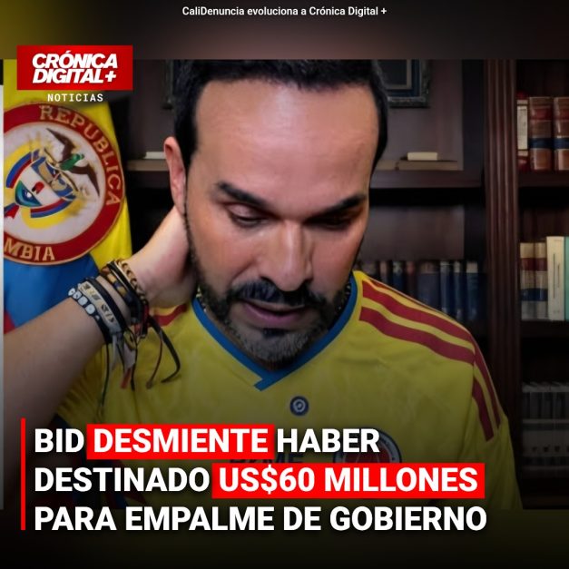 BID desmiente asignación de US$60 millones para empalme gubernamental en Colombia