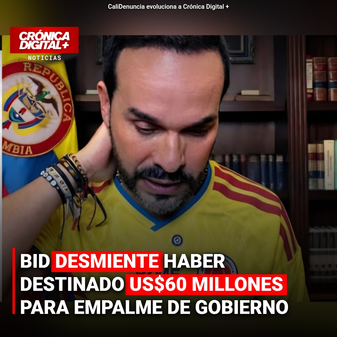BID desmiente asignación de US$60 millones para empalme gubernamental en Colombia