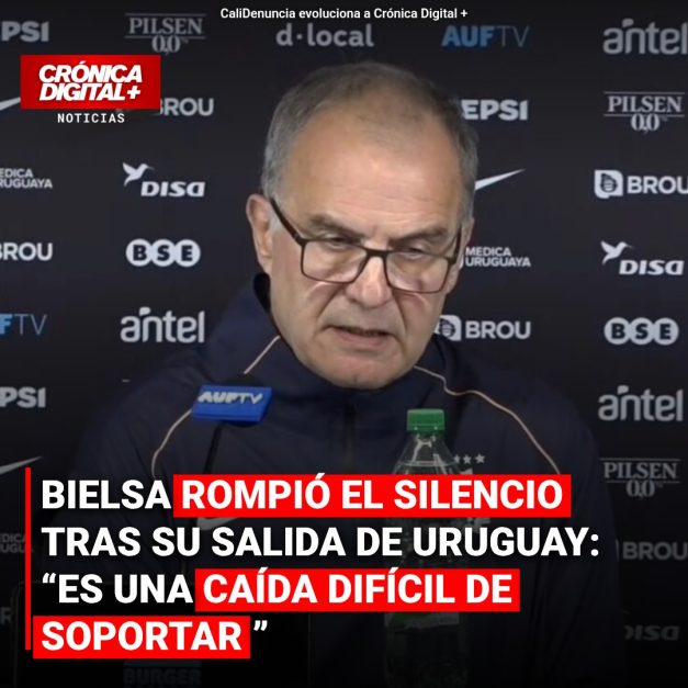 Bielsa ASUME responsabilidad tras eliminación mundialista de Uruguay