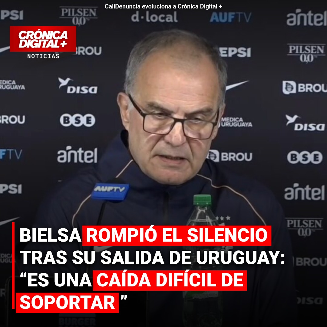 Bielsa ASUME responsabilidad tras eliminación mundialista de Uruguay