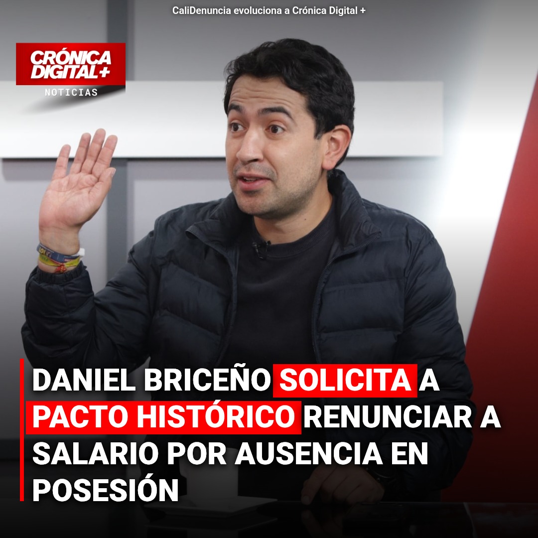 Briceño pide al Pacto Histórico renunciar a salario por inasistencia a posesión presidencial