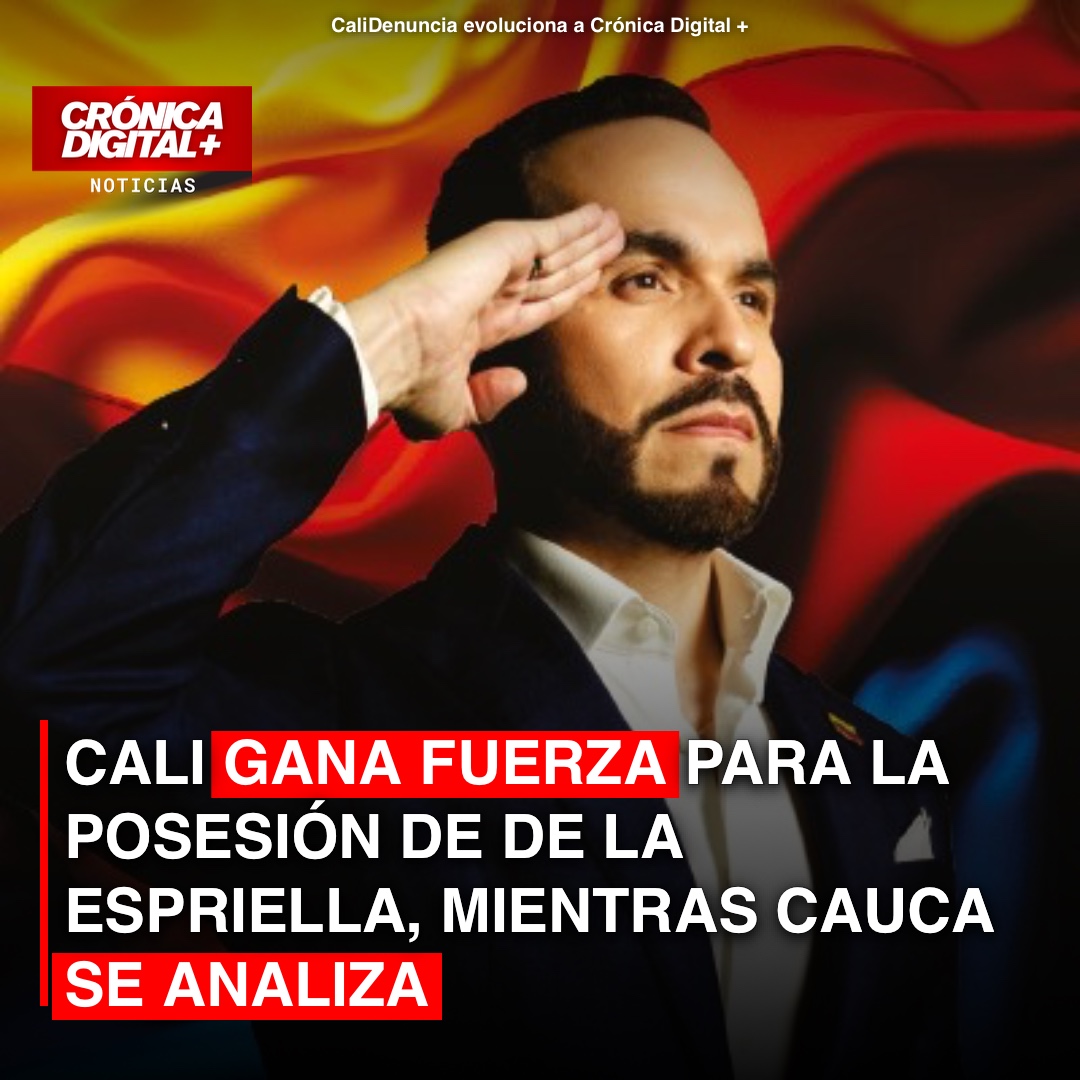 Cali emerge como sede para posesión de De La Espriella mientras Cauca genera dudas