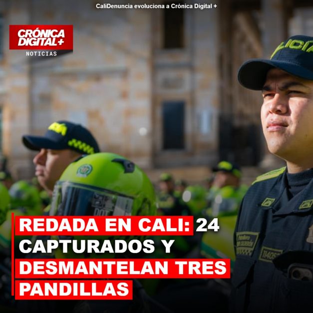 Cali: megaoperativo desarticula tres bandas de fleteo y robo de vehículos
