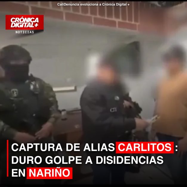 Capturan en Putumayo a ‘Carlitos’, jefe disidente del Frente 57 ‘Yair Bermúdez’