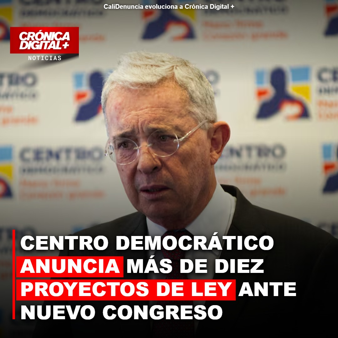 Centro Democrático: agenda legislativa con más de diez proyectos clave