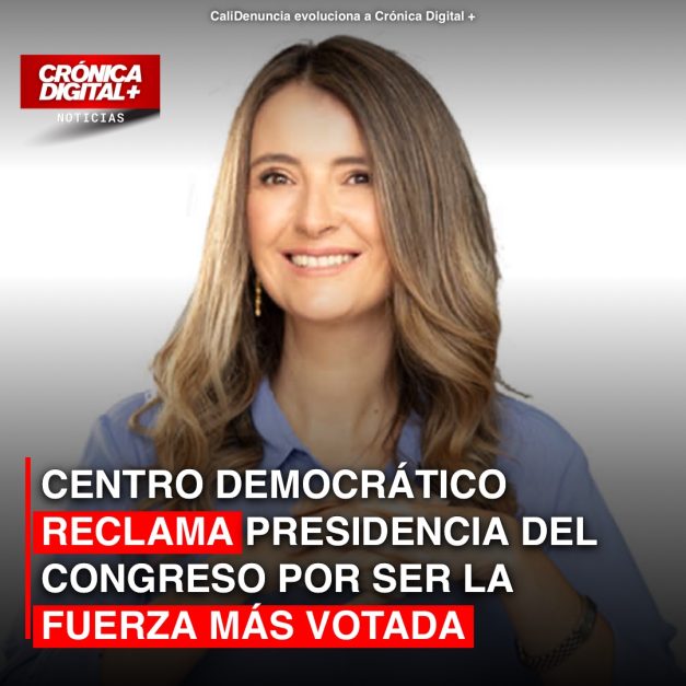 Centro Democrático Exige Presidencia del Congreso por Mayor Votación
