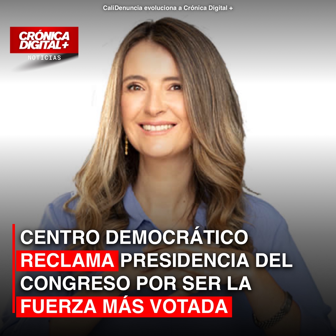 Centro Democrático Exige Presidencia del Congreso por Mayor Votación