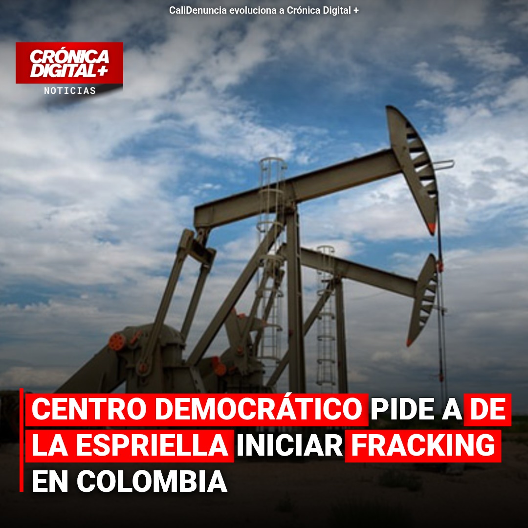 Centro Democrático urge a De la Espriella iniciar el fracking en Colombia