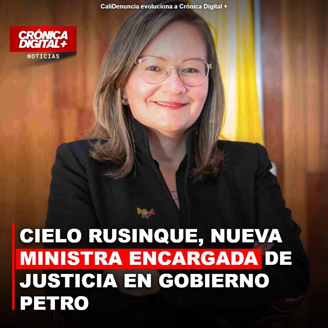 Cielo Rusinque asume Ministerio de Justicia: sexta titular en Gobierno Petro