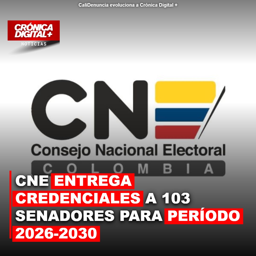 CNE acredita a 103 senadores para período 2026-2030 con desafíos pendientes