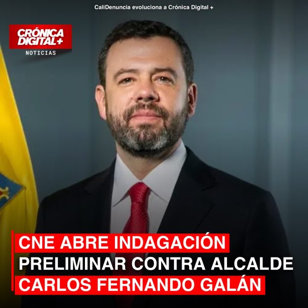 CNE indaga financiación campaña de Carlos Fernando Galán en Bogotá