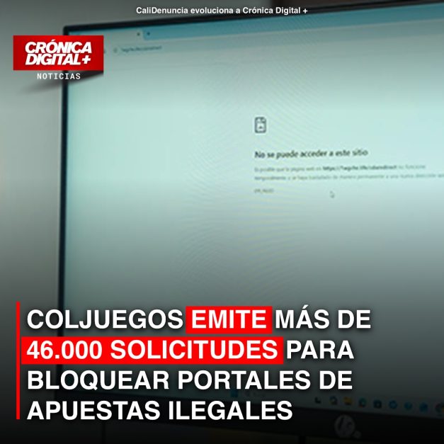 Coljuegos dispara bloqueo de sitios de apuestas ilegales: más de 46.000 solicitudes